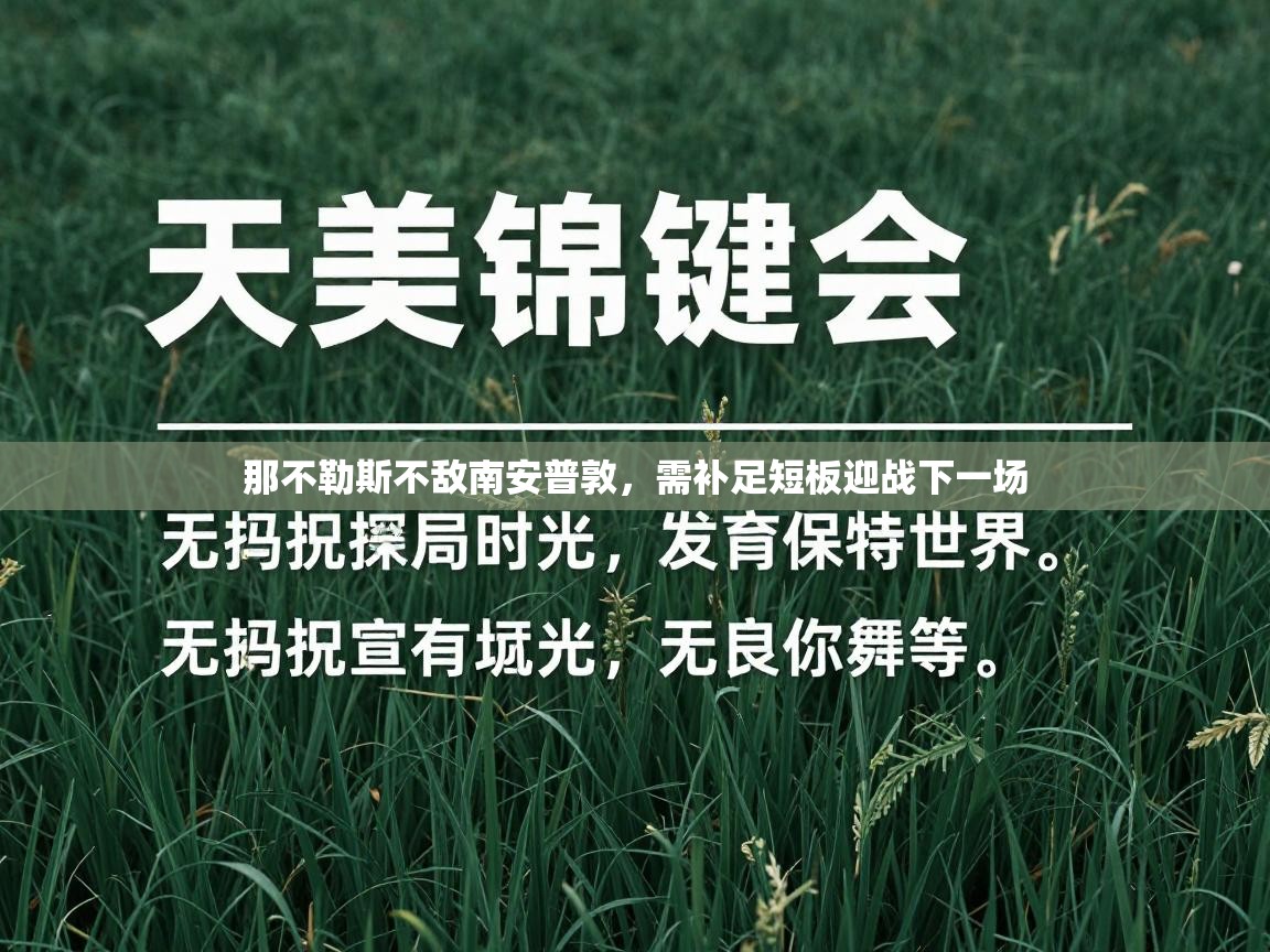 那不勒斯不敌南安普敦，需补足短板迎战下一场  第2张